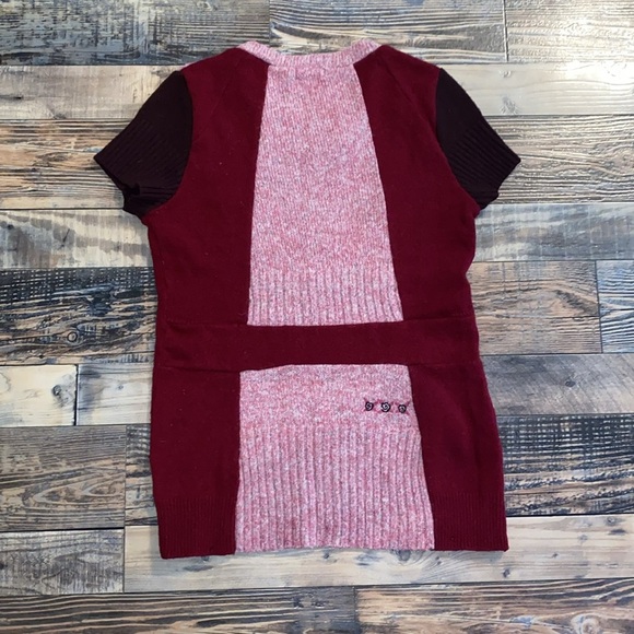 Preloved Handcut wool unique sweater size large - Picture 3 of 4